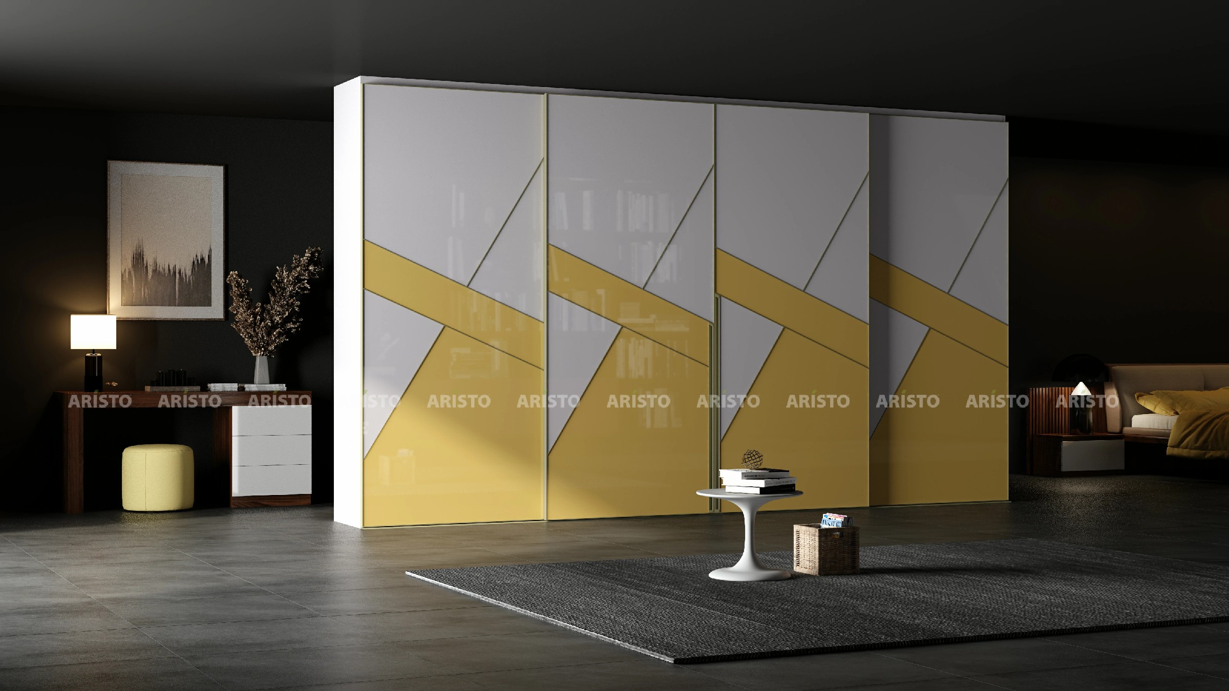 MSC 03 - MAIZE YELLOW & PURE WHITE - NOVA CHAMPAGNE