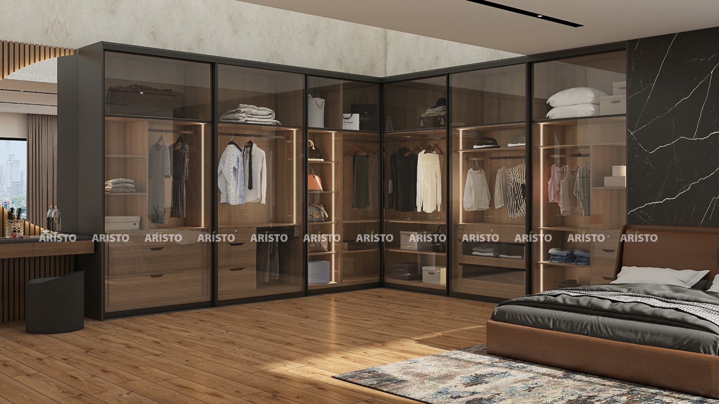 CRL 05  - SHUTTER FINISH - CLEAR GLASS~1