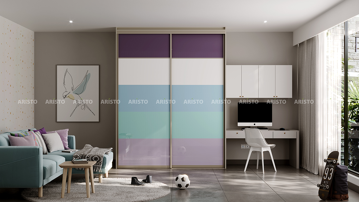 STR 03 - SHUTTER FINISH - ATOLL BLUE, PURE WHITE, CALM SKY, CEMENT BLUE & INDIGO(HIGH GLOSSY)